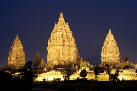 Prambanan a chrámy hinduistické svaté trojice